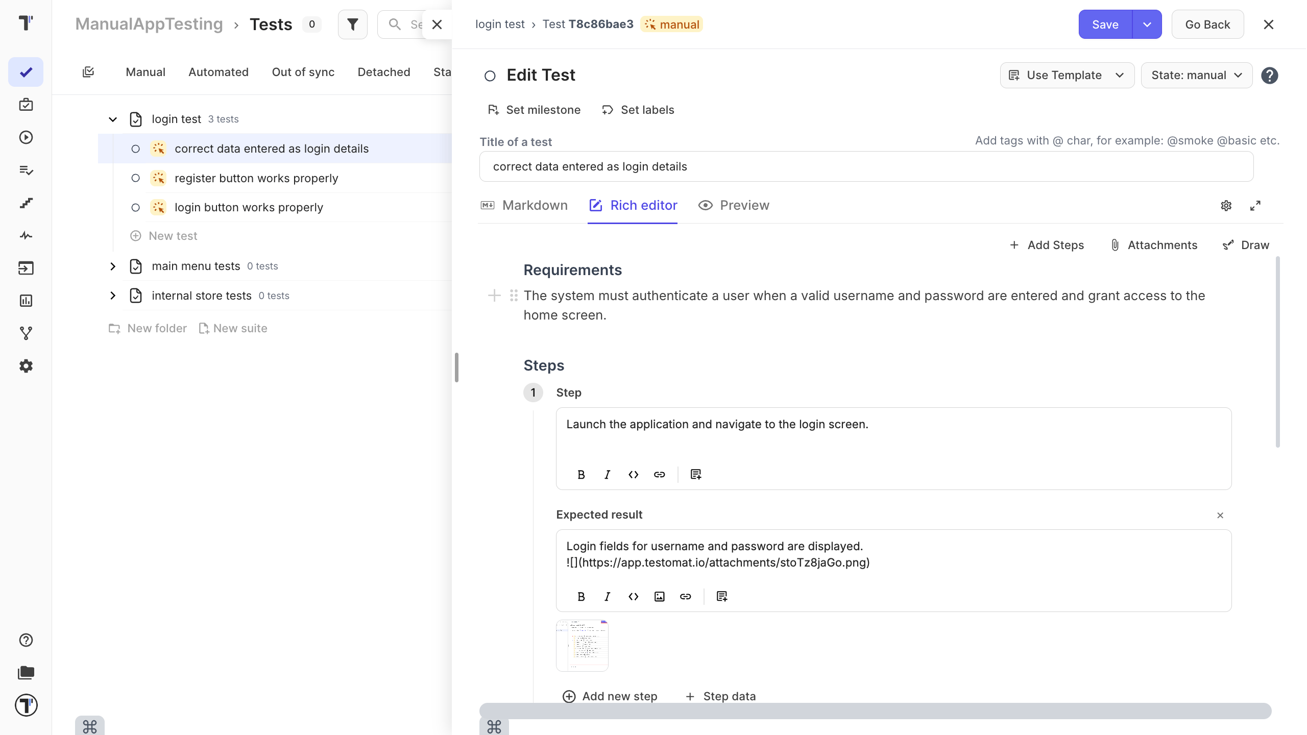 The block-based Classical editor
